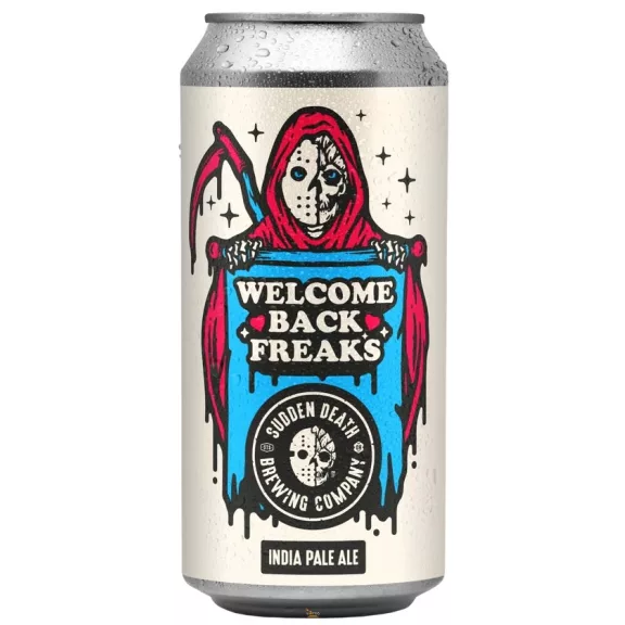 Sudden Death Welcome Back Freaks 2026 IPA (0,44) (6%) Sudden Death Welcome Back Freaks 2026 IPA (0,44) (6%)
