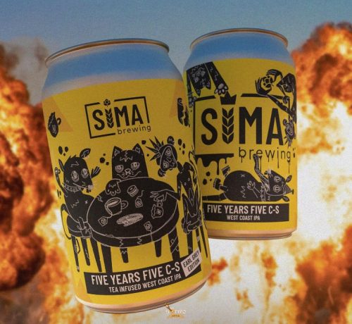 Sima Brewing  - 5 Years - 5 C-s Earl Grey Edition   (0,33L) (6,5 %)
