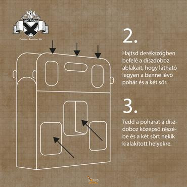 Szent András Esthajnal '25 díszdoboz pohárral