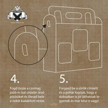 Szent András Esthajnal '25 díszdoboz pohárral