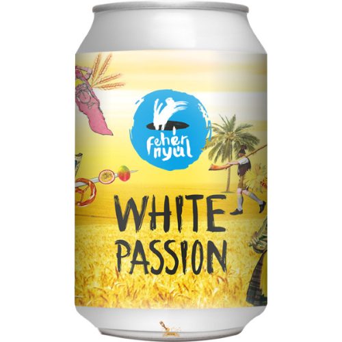 Fehér Nyúl White Passion (0,33L) (5,2%)Mangós-Maracujás Bajor Stílusú Búzasörsör