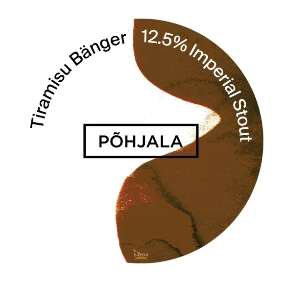 Pohjala Tiramisu Banger Imperial Stout (0,33) (12,5%) Pohjala Tiramisu Banger Imperial Stout (0,33) (12,5%)