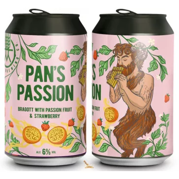   Reketye Brewing - Pan's Passion - Strawberry Ale  bragott (0,33L) (6 %)