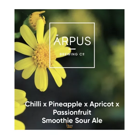 Ārpus Brewing Co. Chilli X Pineapple X Apricot X Passionfruit Smoothie Sour Ale (0,44) (4,5 %) Ārpus Brewing Co. Chilli X Pineapple X Apricot X Passionfruit Smoothie Sour Ale (0,44) (4,5 %)
