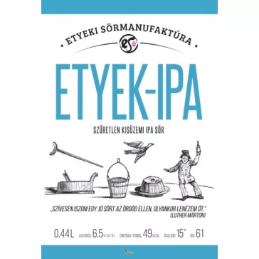 Etyeki IPA   (0,44L) (6,5%)