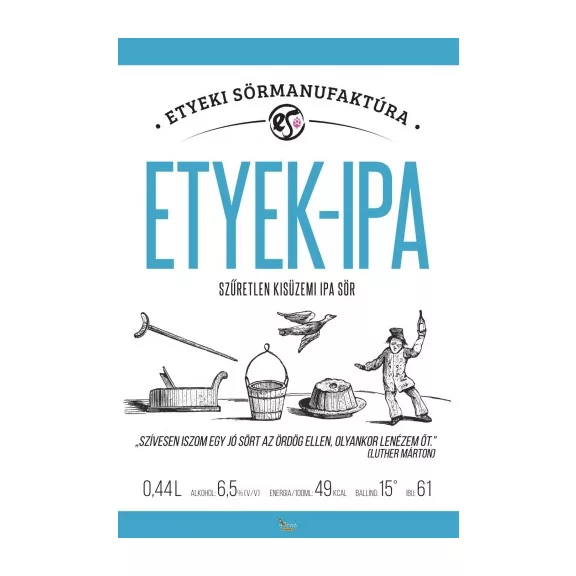 Etyeki IPA   (0,44L) (6,5%)