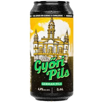 Vaskakas Brewing – Győri Pils German Pils (4,4%) (0,44L)