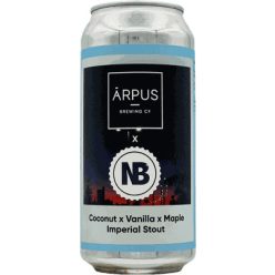   Ārpus Brewing Co. collab Nerdbrewing Coconut  Vanilla  Maple Imperial Stout   (0,44) (12 %)