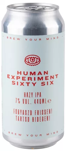 Brew Your Mind Human Experiment  SIXTY SIX - IPA   (0,44) (7 %)