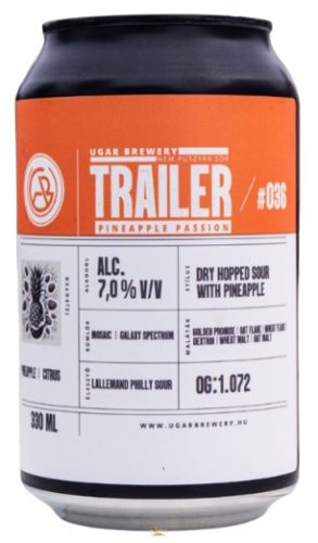 Ugar Trailer 36 -  PINEAPPLE PASSION   (0,33L) (7 %)
