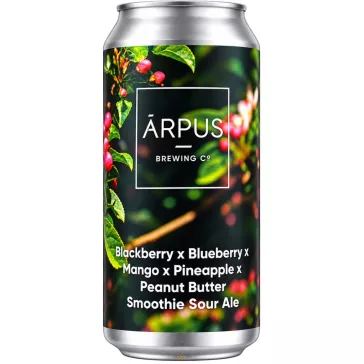   Ārpus Brewing Co. - Blackberry x Blueberry x Mango x Pineapple x Peanut Butter - Smoothie Sour Ale    (0,44) (4,5 %)