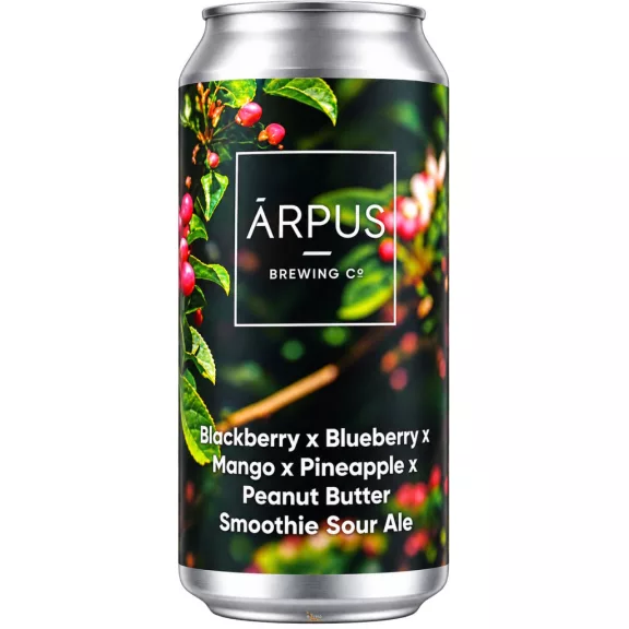 Ārpus Brewing Co. - Blackberry x Blueberry x Mango x Pineapple x Peanut Butter - Smoothie Sour Ale (0,44) (4,5 %) Ārpus Brewing Co. - Blackberry x Blueberry x Mango x Pineapple x Peanut Butter - Smoothie Sour Ale (0,44) (4,5 %)