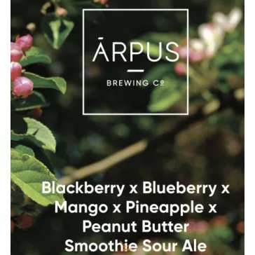   Ārpus Brewing Co. - Blackberry x Blueberry x Mango x Pineapple x Peanut Butter - Smoothie Sour Ale    (0,44) (4,5 %)