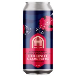   Vault City Raspberry Dark Chocolate Coconut Cluster s Sour (0,44) (6 %)