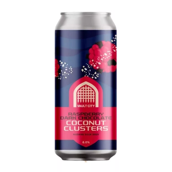 Vault City Raspberry Dark Chocolate Coconut Cluster s Sour (0,44) (6 %) Vault City Raspberry Dark Chocolate Coconut Cluster s Sour (0,44) (6 %)