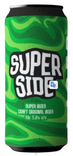 SuperSide  - Super Lager - Craft  Lager  (0,5L) (5,5%)