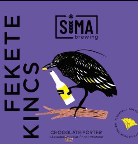 Sima Fekete Kincs Chocolate Porter  (0,33L) (7.6 %)