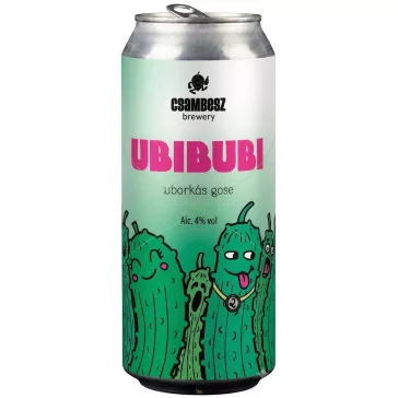 Unity Brewing Csambesz- UBIBUBI - Uborkás Gose (0,5L) (4 %)