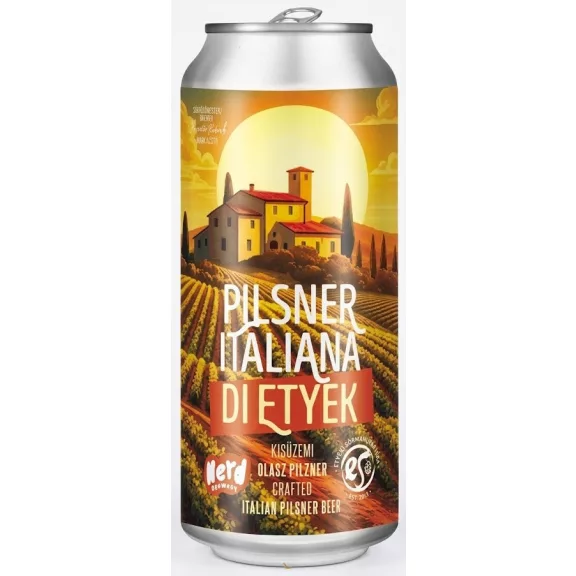 Etyeki Sörmanufaktúra Pilsner Italiana di Etyek Pils (0,44L) (5,1%) Etyeki Sörmanufaktúra Pilsner Italiana di Etyek Pils (0,44L) (5,1%)