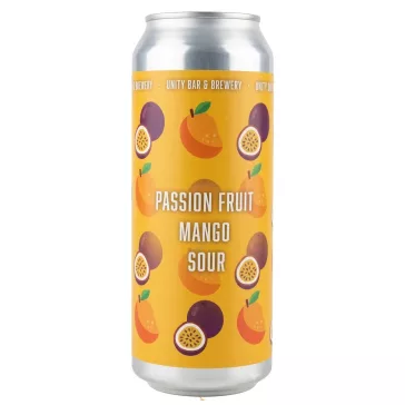   Unity Brewing - Passion Fruit X Mango Sour - Fruited Gose  (0,5L) (5,5 %)
