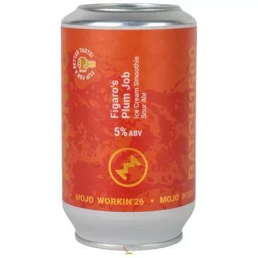   Monyo MOJO WORKIN'26 - Figaro's Plum Job -  Ice Cream Smoothie Sour Ale   (0,33L) (5,5 %)