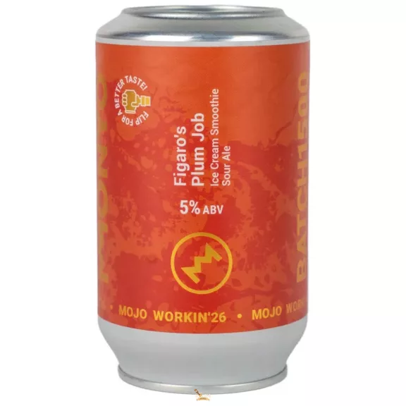 Monyo MOJO WORKIN'26 - Figaro's Plum Job - Ice Cream Smoothie Sour Ale (0,33L) (5,5 %) Monyo MOJO WORKIN'26 - Figaro's Plum Job - Ice Cream Smoothie Sour Ale (0,33L) (5,5 %)