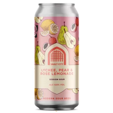   Vault City  Brewing - Lychee, Pear & Rose Lemonade  (0,44) (4,6 %)