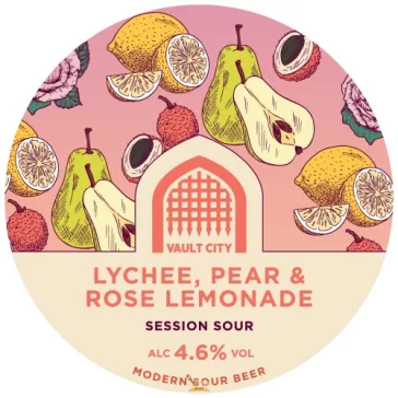   Vault City  Brewing - Lychee, Pear & Rose Lemonade  (0,44) (4,6 %)