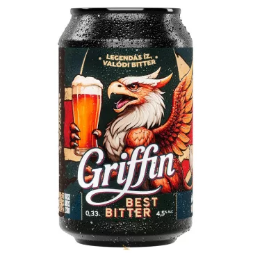 Vaskakas Sörfőzde Griffin Best Bitter   (0,33L) (4,5 %)