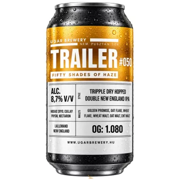 Ugar Brewery - Trailer 50  - Fifty Shades Of Haze  (8,7 %)