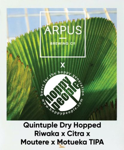 Ārpus Brewing Co. -  Hoppy People Quintuple Dry Hopped Riwaka x Citra x Moutere x Motueka TIPA   (0,44) (11 %)