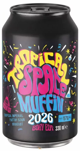 M10 SCIENTIST Pastry Sour-  Mad Scientist Tropical Space Muffin 2026 BDAY EDT  (0,33L) (9,7%)