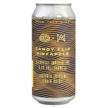   Brew Your Mind Candy Flip - Pineapple  Milkshake  DIPA (0,44) (8,3 %)
