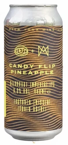 Brew Your Mind Candy Flip - Pineapple  Milkshake  DIPA (0,44) (8,3 %)