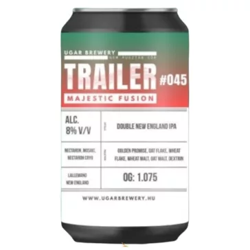 Ugar Trailer 45- MAJESTIC FUSION   (0,33L) (8 %)