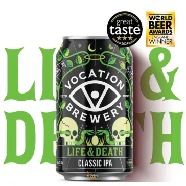 Vocation Brewery Life & Death IPA  (0,33) (6.6 %)