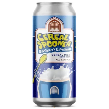   Vault City Brewing Cereal Spooner Blueberry Cinnamon Cereal Milk (0,44) (6%)