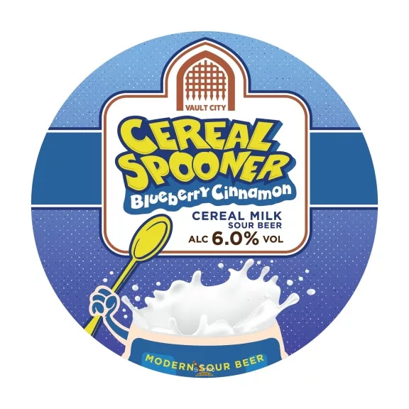 Vault City Brewing Cereal Spooner Blueberry Cinnamon Cereal Milk (0,44) (6%)