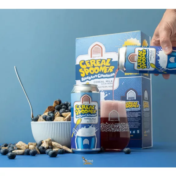 Vault City Brewing Cereal Spooner Blueberry Cinnamon Cereal Milk (0,44) (6%)