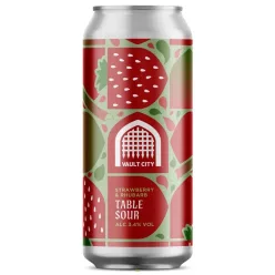   Vault City  Brewing - Strawberry & Rhubarb Table Sour   (0,44) (3,6 %)