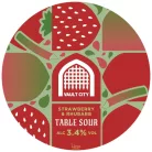 Vault City  Brewing - Strawberry & Rhubarb Table Sour   (0,44) (3,6 %)