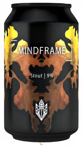 Hoptails -  Mindframe  stout  (0,33L) (9 %)