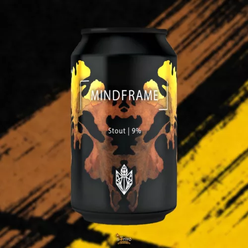 Hoptails -  Mindframe  stout  (0,33L) (9 %)