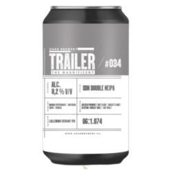 Ugar Trailer 34 -  THE MAGNIFICENT  NEIPA  (0,33L) (8,2 %)