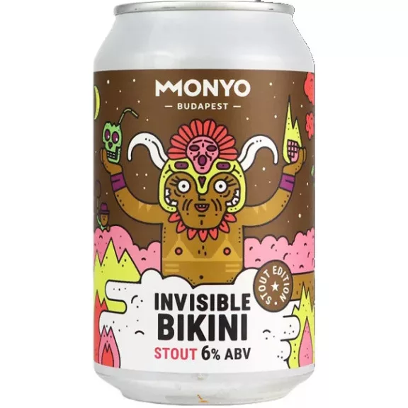 Monyo Invisible Bikini - Stout (0,33L) (6 %) Monyo Invisible Bikini - Stout (0,33L) (6 %)