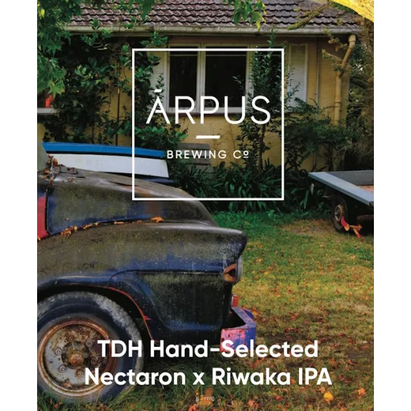 Ārpus Brewing Co. - TDH Hand-Selected Nectaron x Riwaka - Hazy IPA (0,44) (7 %) Ārpus Brewing Co. - TDH Hand-Selected Nectaron x Riwaka - Hazy IPA (0,44) (7 %)