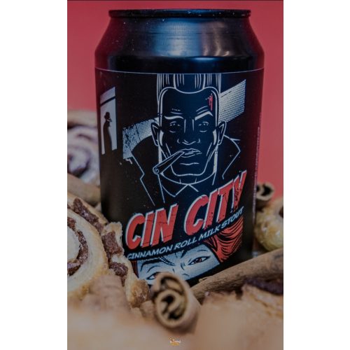Mad Scientist Cin City (0,33L) (6.5%)Cinnamon Roll Milk Stout