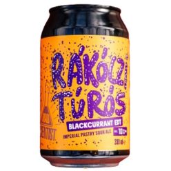   Mad Scientist Rákóczi Túrós Blackcurrant EDTION (0,33L) (10%)