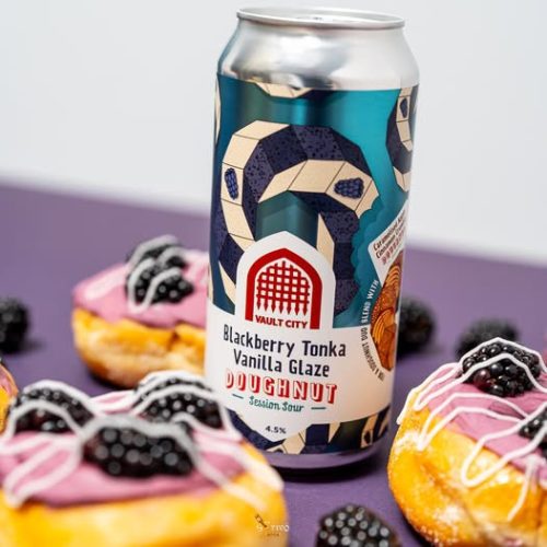 Vault City  Brewing  Blackberry Tonka Vanilla Glaze Doughnut  Sour   (0,44) (4,5 %)