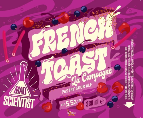 Mad Scientist French Toast La Campagne  (0,33L) (5,5 %)